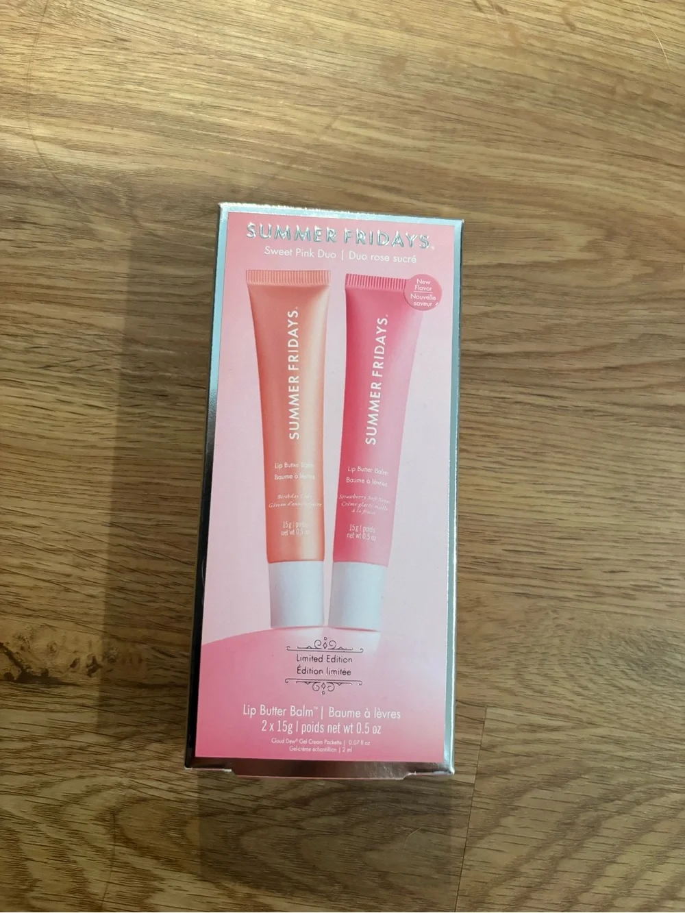 Summer Fridays Sweet Pink Duo Lip Butter Set - Coral & Light Pink